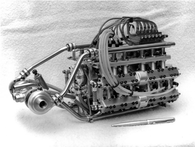 Hand Crafted Working Miniature Porsche Engines For Sale