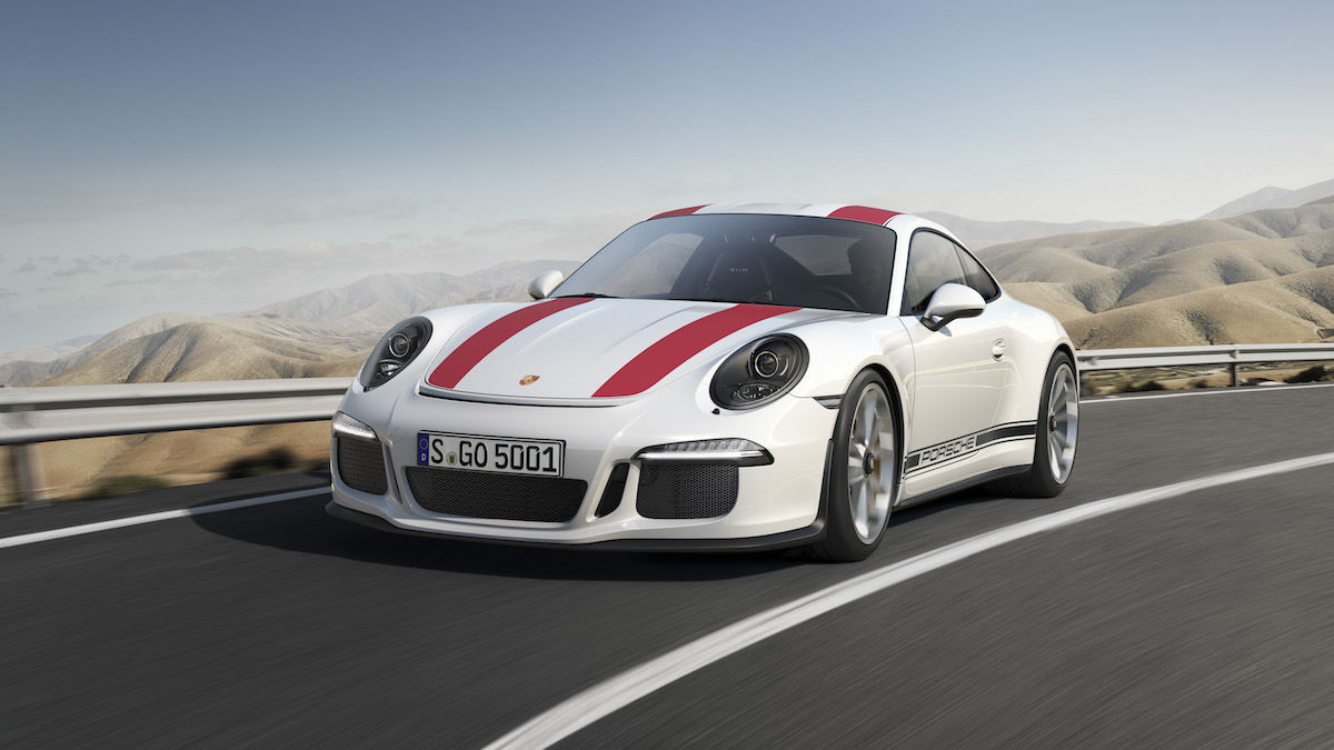 All new Porsche 911 R