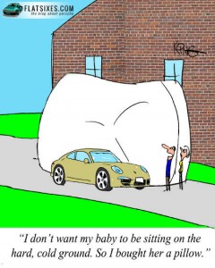 Porsche Cartoon comic strip