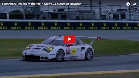 Porsche s Result Pictures and Video From the 2016 Rolex 24 Hours