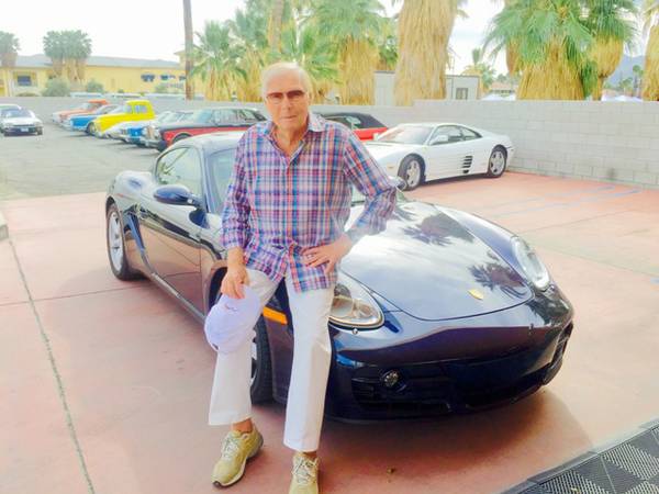 Adam West Batman Porsche Cayman