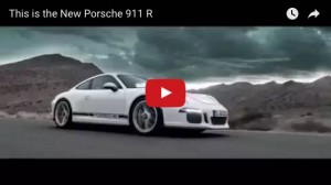 Porsche 911 R video