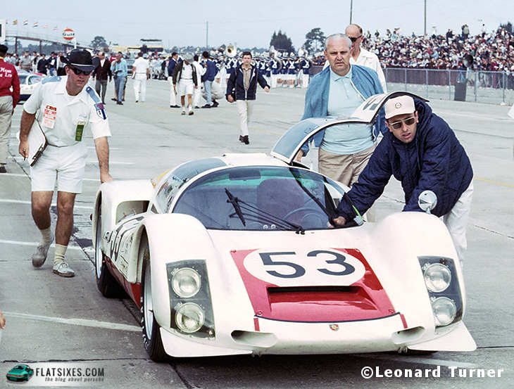Leonard Turner Porsche Photography Sebring 1966