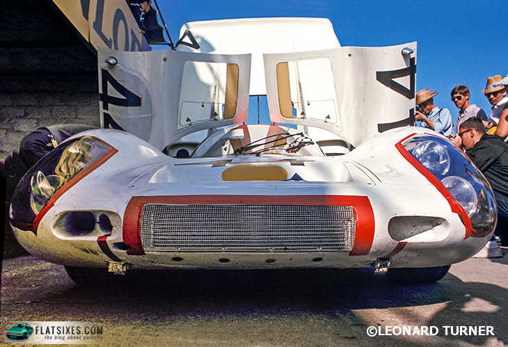 Porsche 907 driven by Rudy Lins at Sebring in 1967