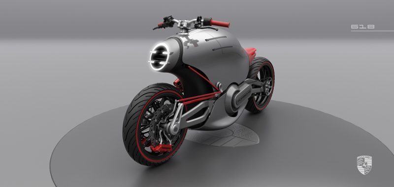 If Porsche built an all electric motorcycle, is this what it would look ...