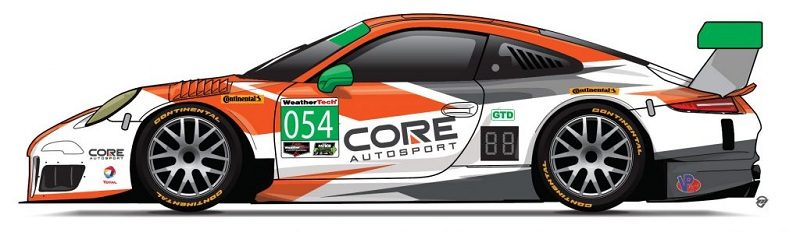 2017 core autosport GTD GT3R