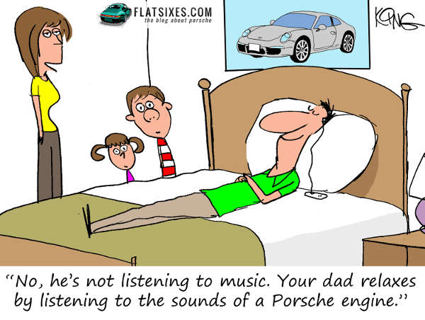 Porsche Comic Strip