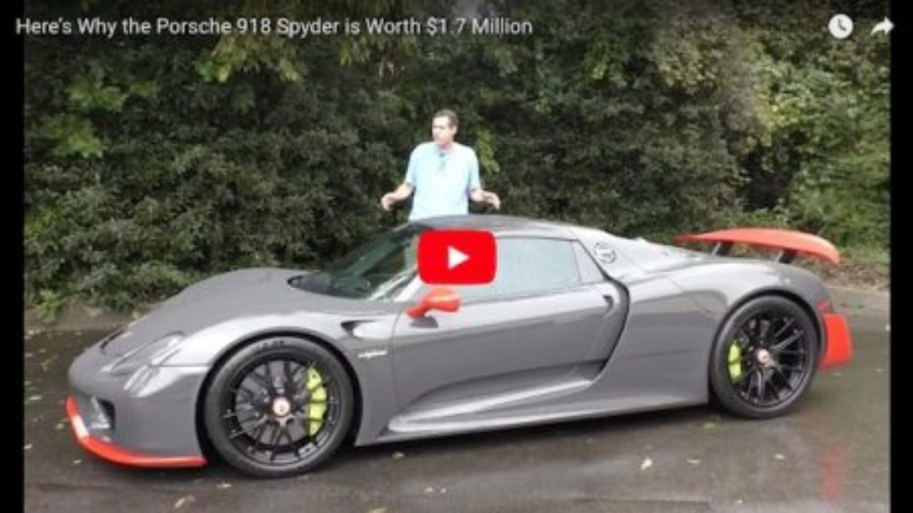 Here S Why The Porsche 918 Is Now Worth Nearly Twice Its Original Price Flatsixes