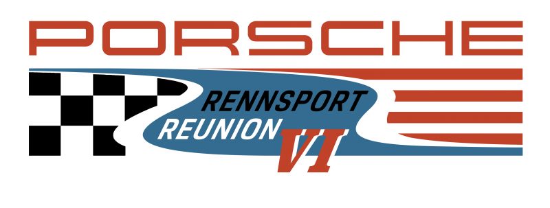 logo for Porsche's Rennsport Reunion VI