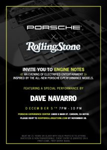 Porsche Engine Notes event