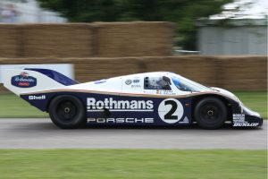 Porsche 956 in Rothman livery