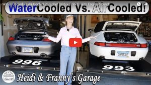 Franny explains the difference between a Porsche 993 engine and 996 engine