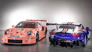 Porsche Pink Pig and Rothmans Livery