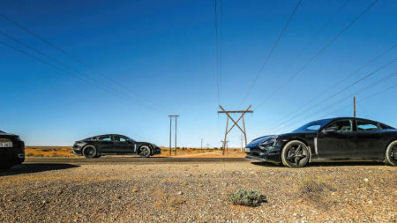 Give and take: the Taycan as a buffer for the power grid - Porsche