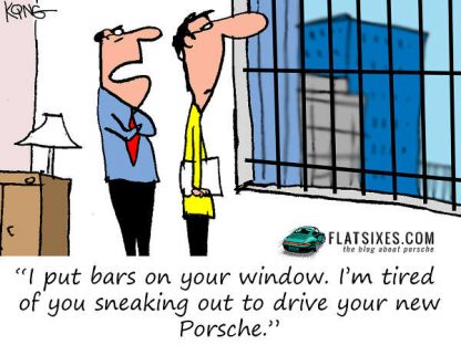 Porsche Cartoon and comic strip