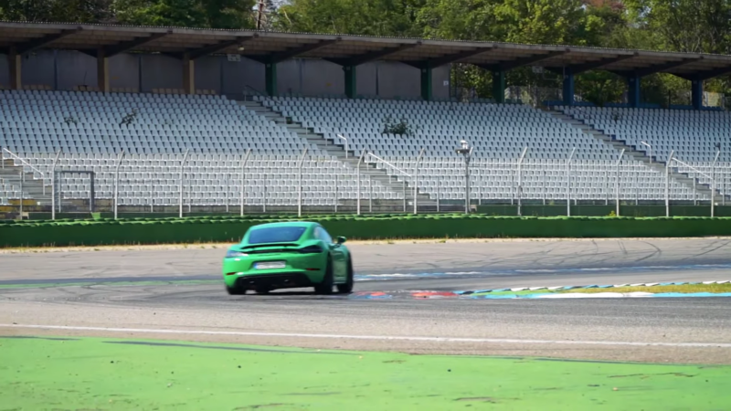 photo of The 2020 Porsche Cayman GTS 4.0 Is Faster On Track Than A 992 Carrera image