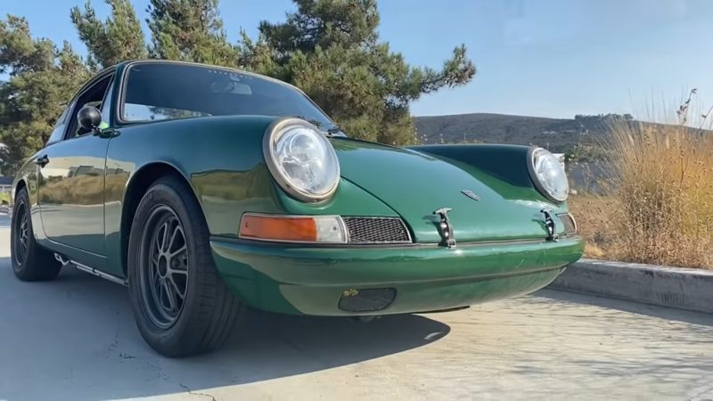 this tesla powered 911 is shockingly cool