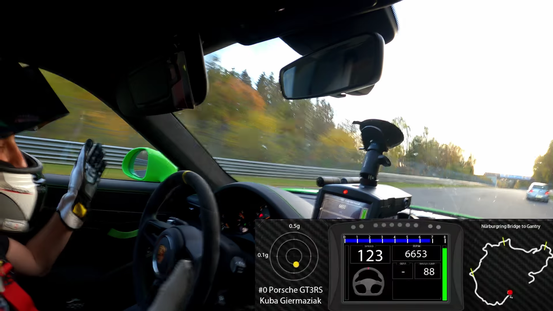 photo of This is How You Set a 6:49 at the Nurburgring in a Stock GT3 RS image