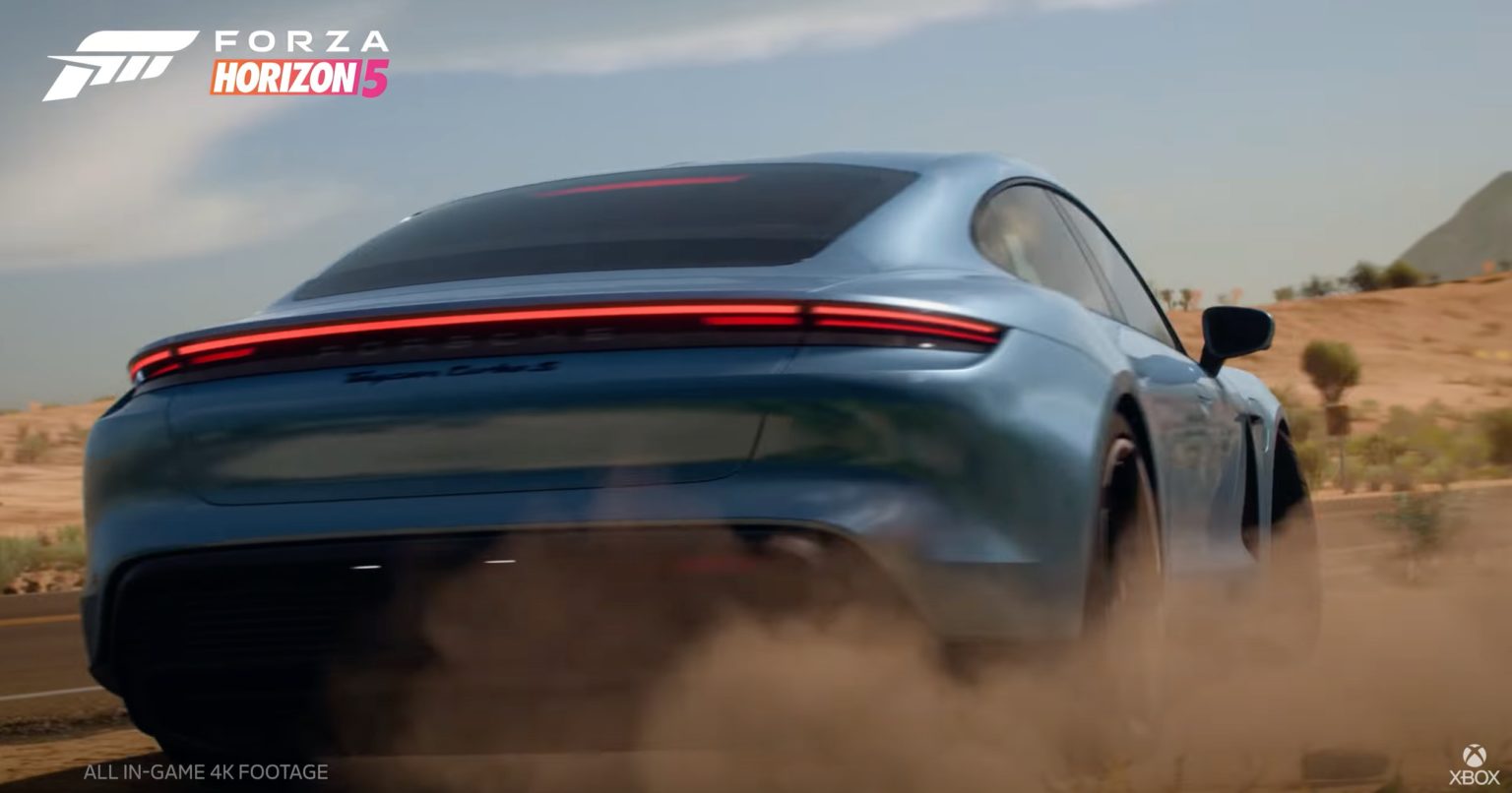 All of the Porsches in the Forza Horizon 5 official announcement
