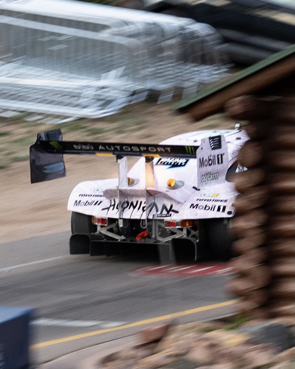 Ken Block's Hoonipigasus is out of the Pikes Peak Hill Climb before it