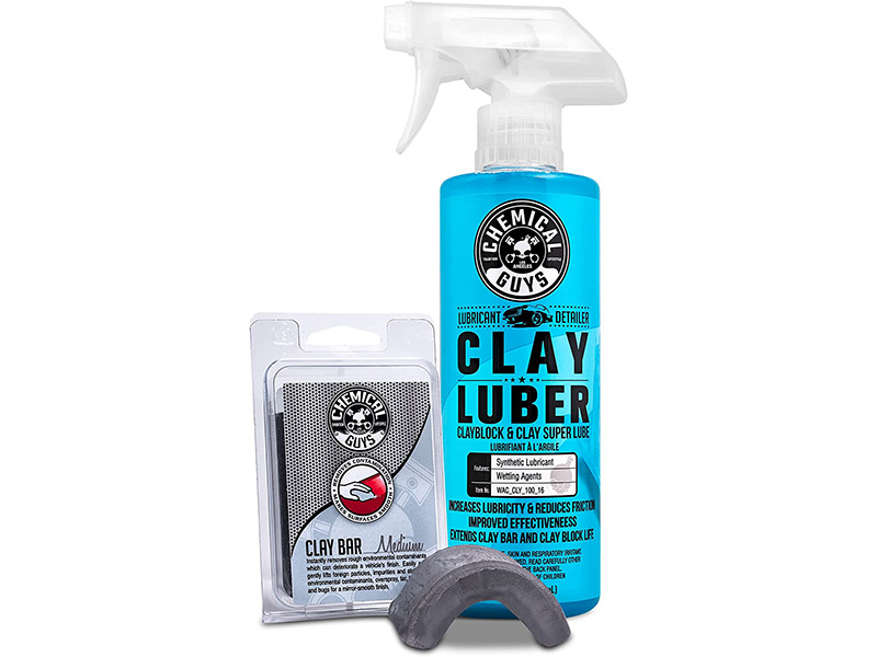 chemical guys clay bar and luber synthetic lubricant kit