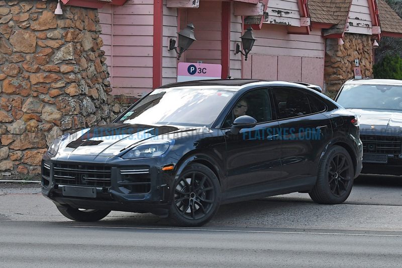 2023 Porsche Cayenne Coupe spied testing in Colorado