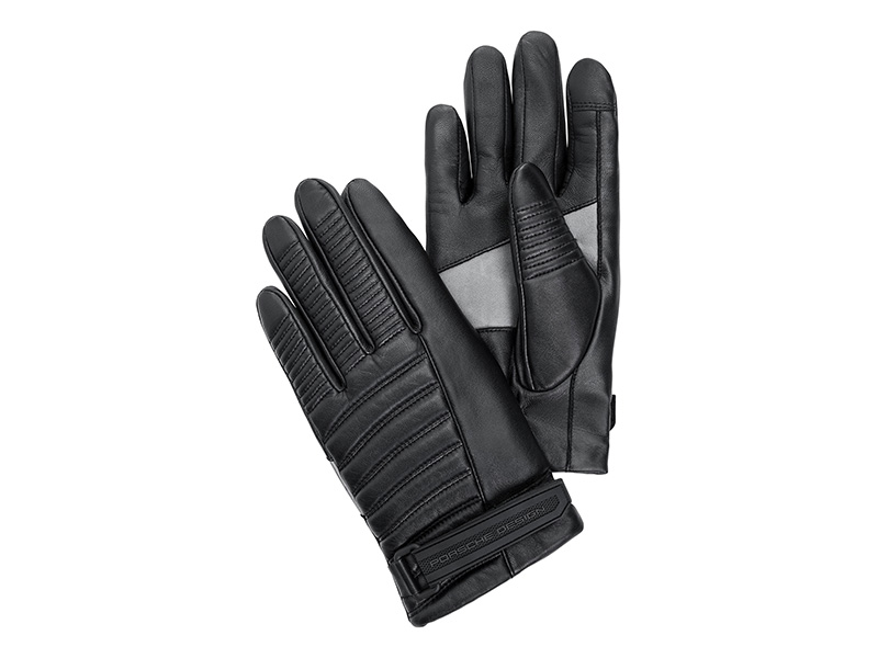 porsche design padded leather gloves