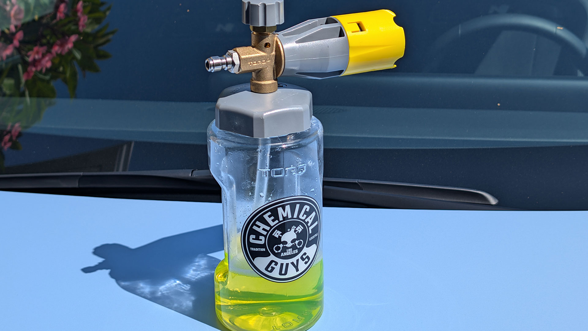 Chemical Guys Big Mouth Max Release Foam Cannon | Photo credit: Jason Siu / FlatSixes